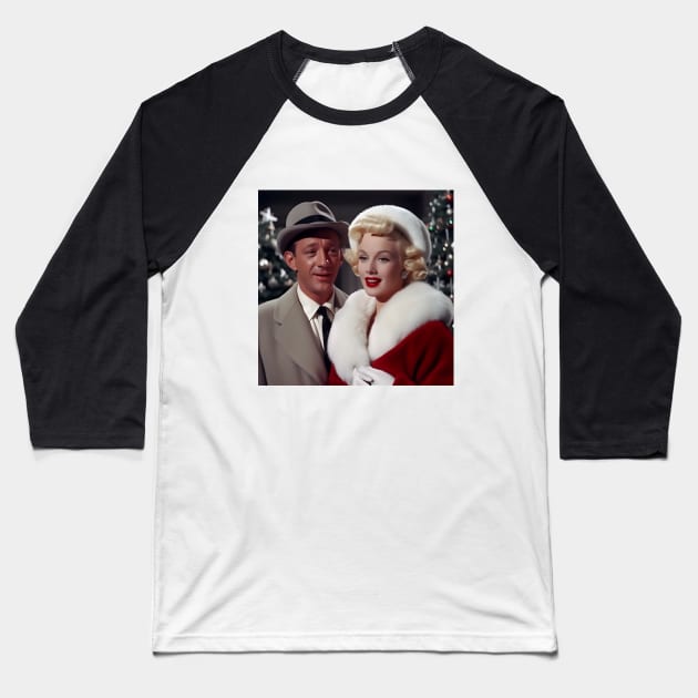 White Christmas inspired Baseball T-Shirt by KOTYA